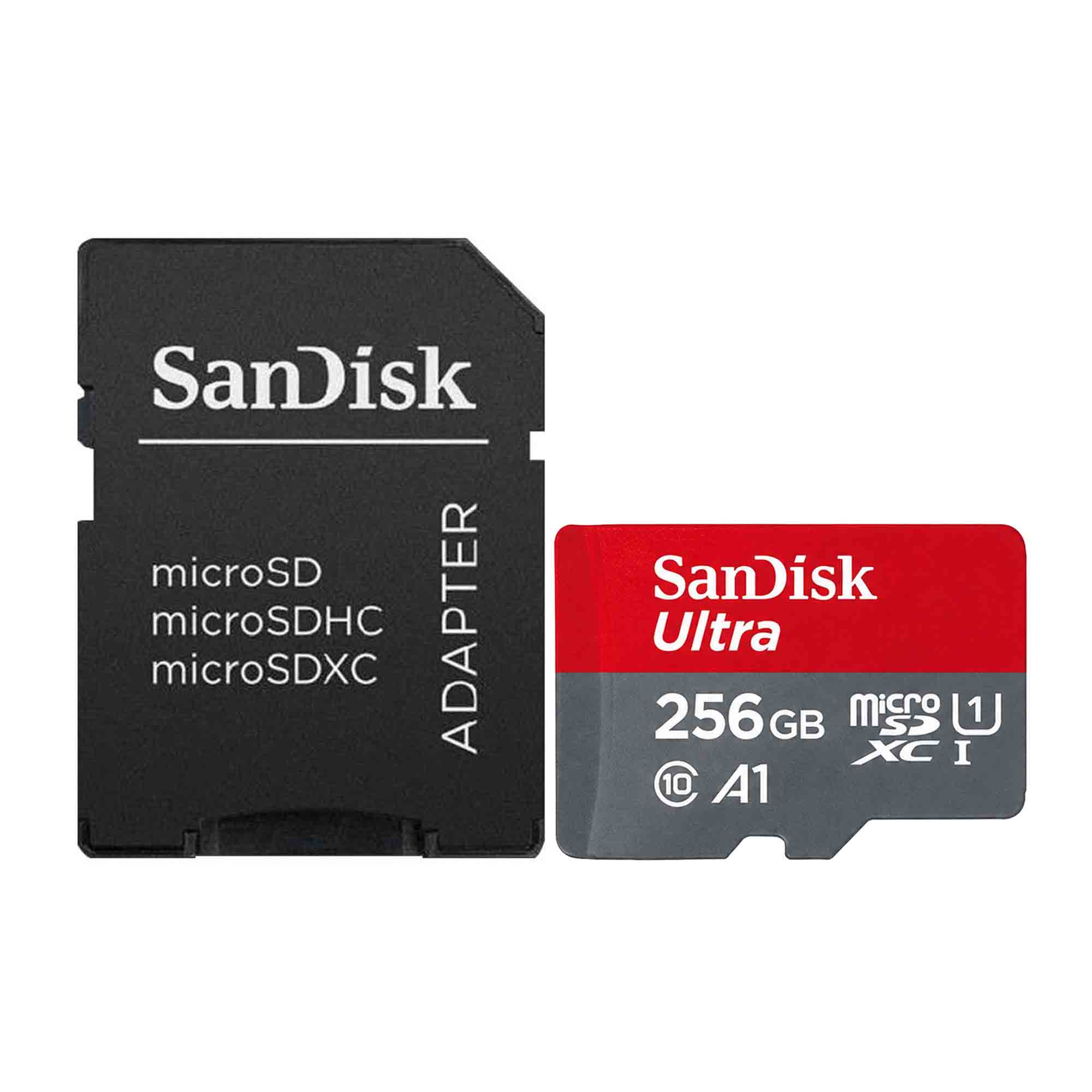SanDisk microSD microSDHC ADAPTER microSDXC

SanDisk Ultra 256 GB microSDXC U1 A1