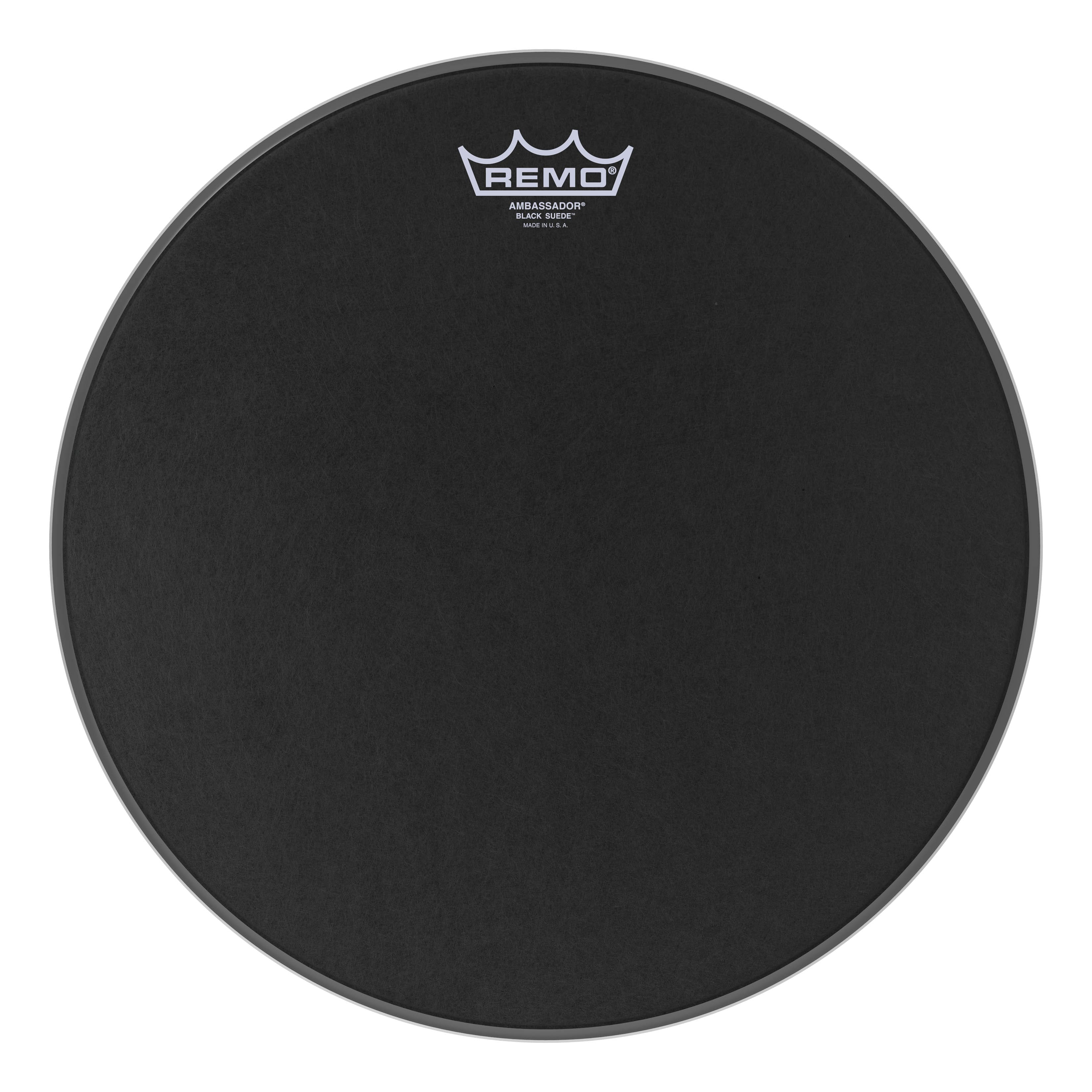 Remo - Batter, Ambassador, Black Suede, 14 Diameter price history on PriceWatchPro
