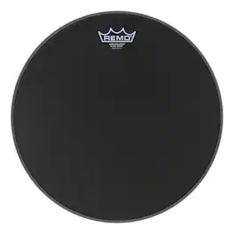 Remo - Ambassador 14-Inch Black Suede Batter Drumhead for Snare Drum and Tom Drum Applications
