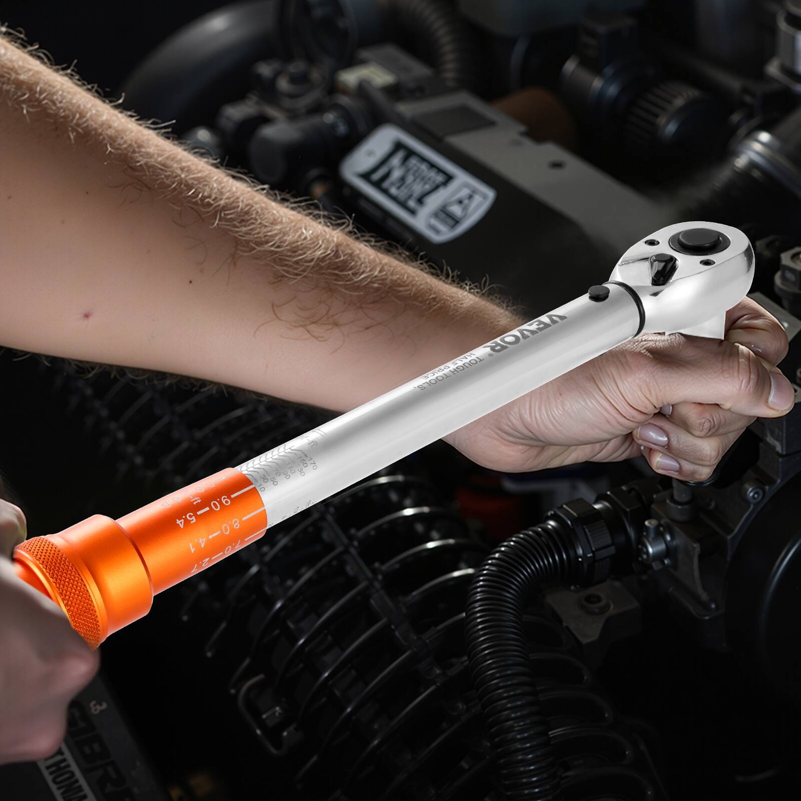 ISHL 6 ey 8 70 eeE 886-85  
B 00100 6 39  
9.0-5.4 8.04.1  
VEVOR  
% 100E  
OADRO1 & THONI IBR