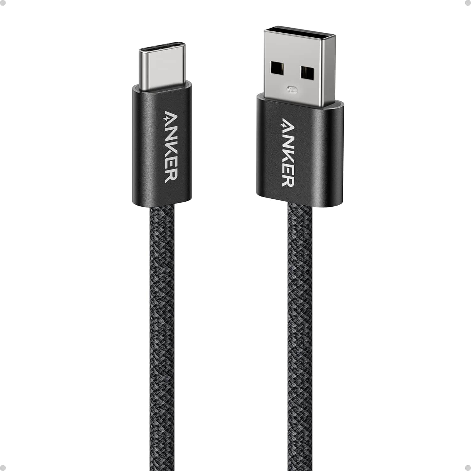 Anker - Zolo USB to USB C Cable - Black