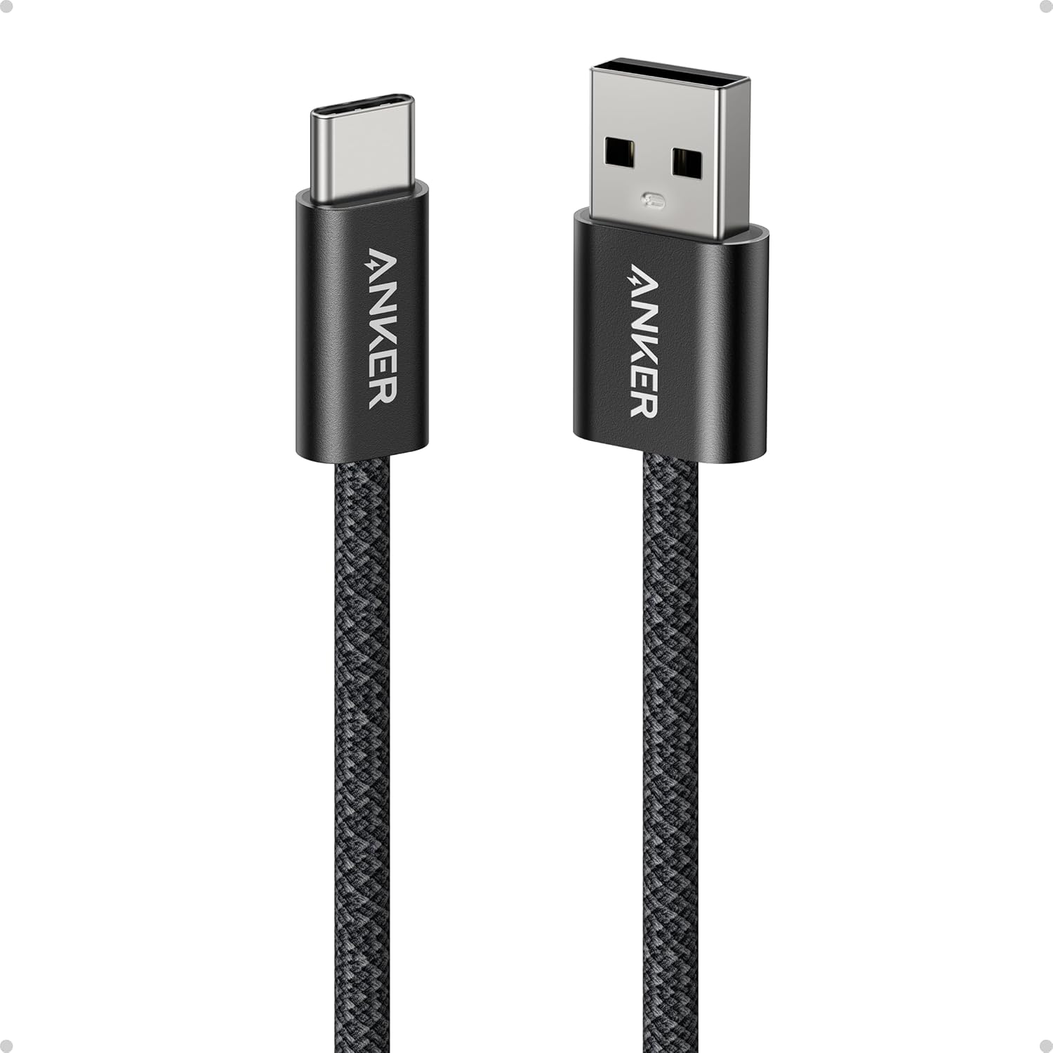 Anker - Zolo USB to USB C Cable - Black