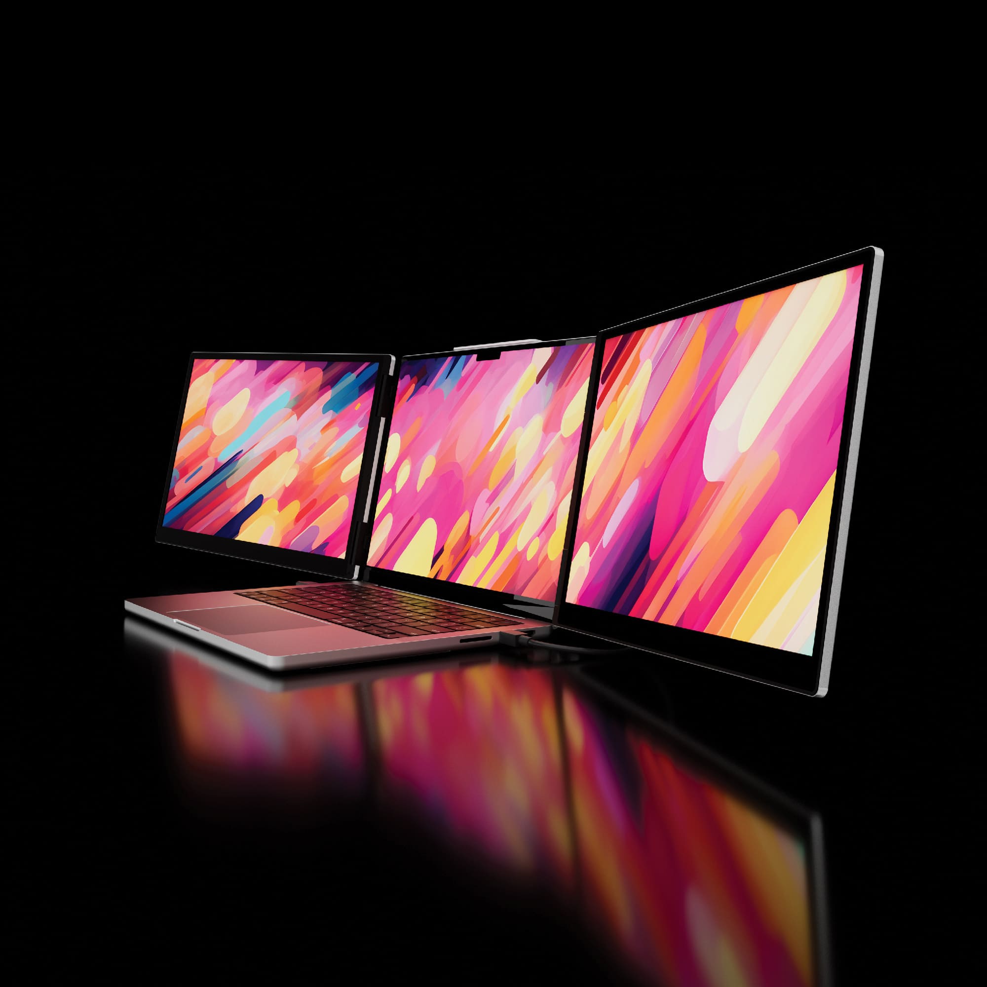 Alt View Zoom 4. Monduo - 14" LED Portable Monitor - Silver.