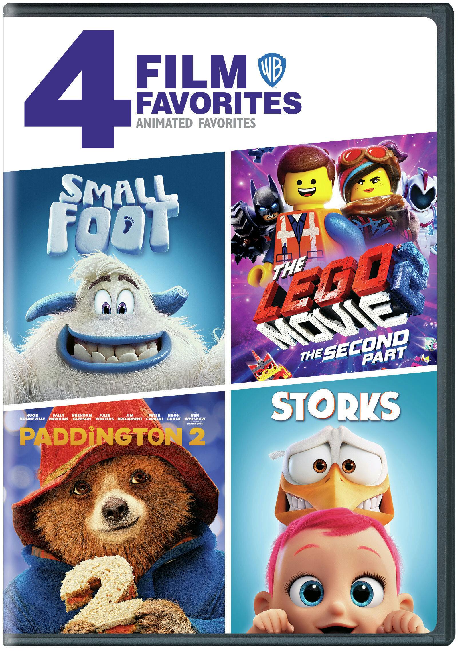 Smallfoot/The LEGO Movie 2/Paddington 2/Storks [DVD]
