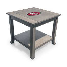 Imperial - San Francisco 49ers Game Day Side Table - Gray