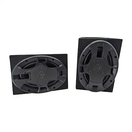 Front. SDX Audio - 5"x7" 4-way Car Speaker System Hatchback Boxes - Black.