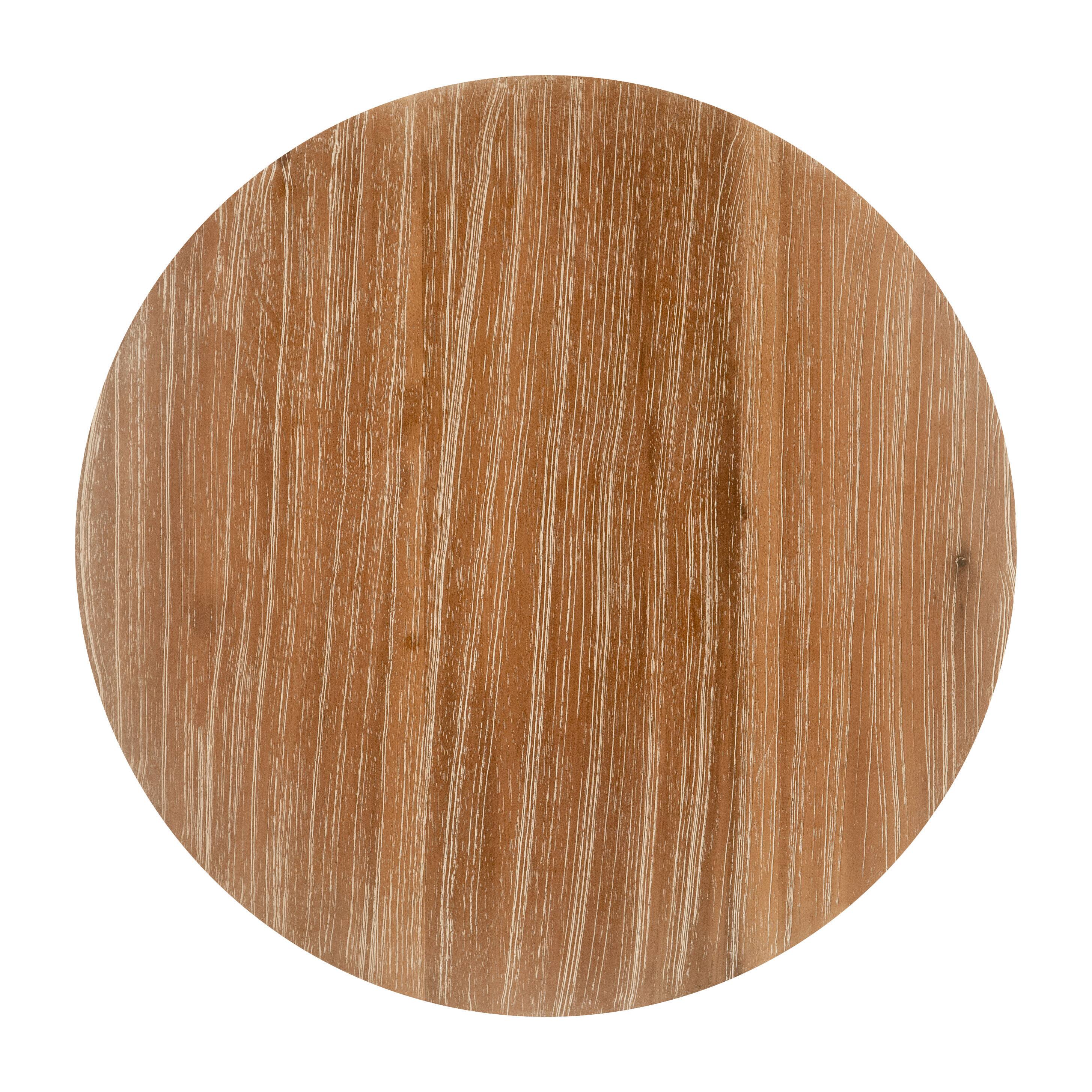 Alt View 2. Hivvago - Biban Side Table Natural & Gray - Natural & Gray.