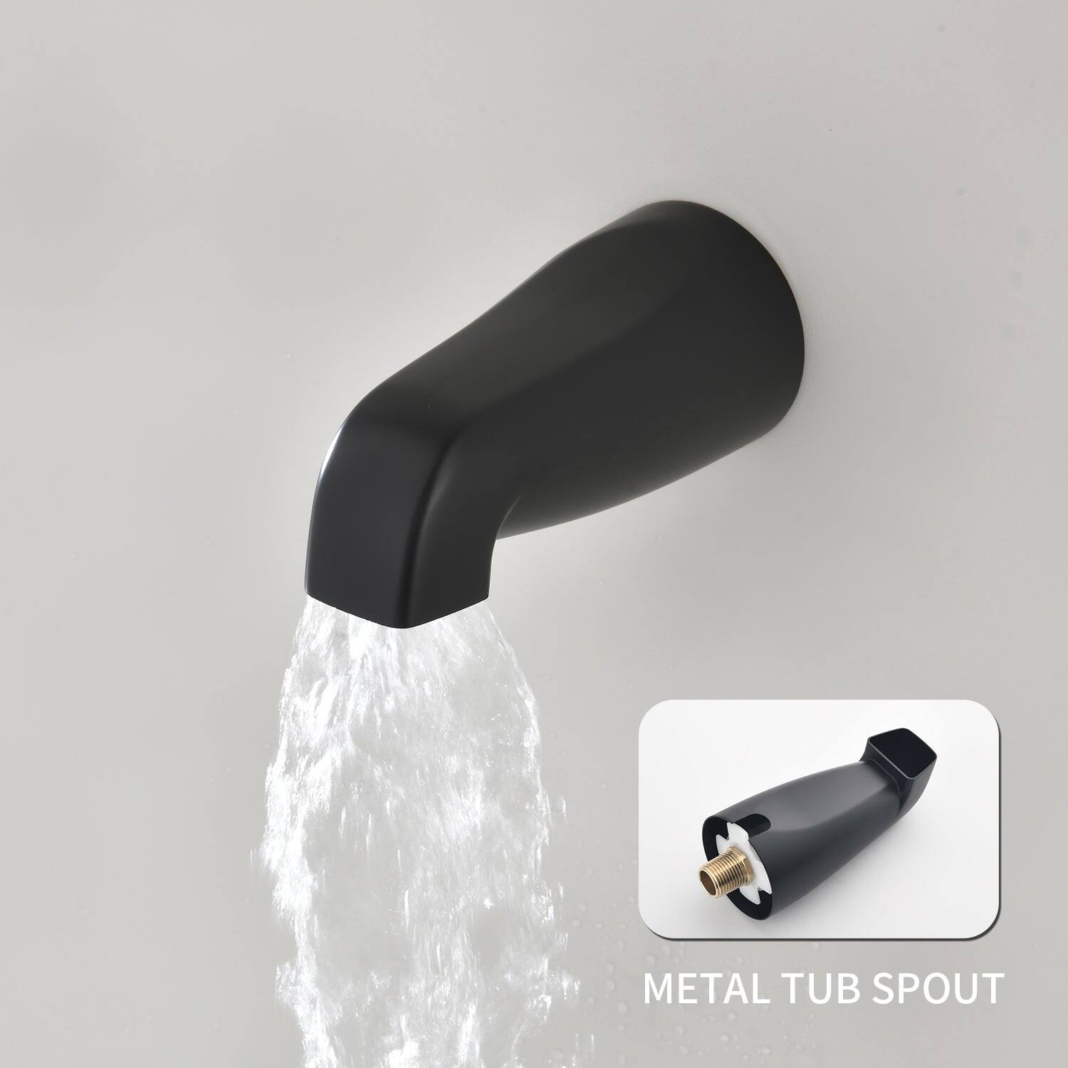 METAL TUB SPOUT