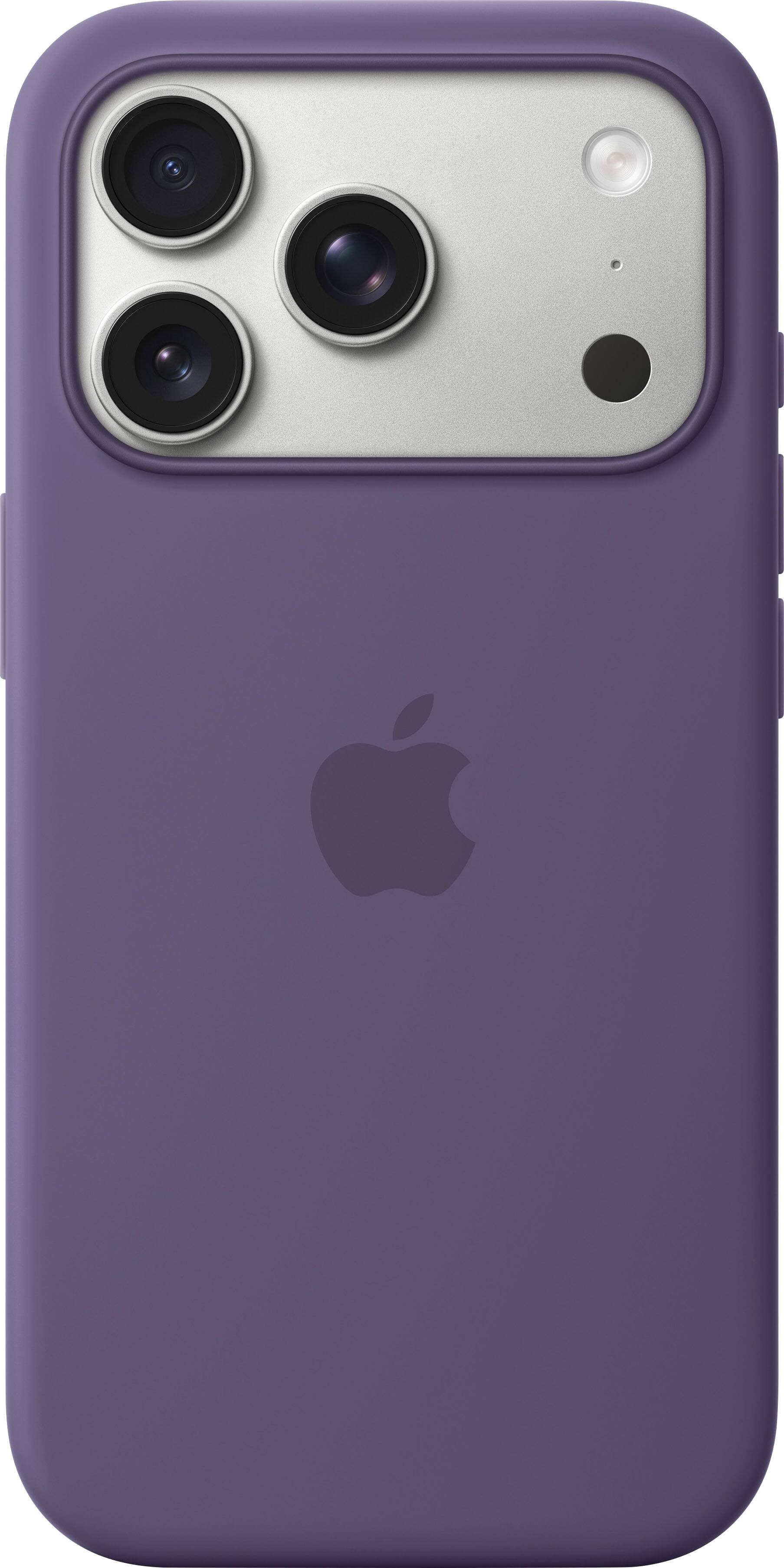 Alt View 1. Apple - iPhone 17 Pro Silicone Case with MagSafe - Purple Fog.