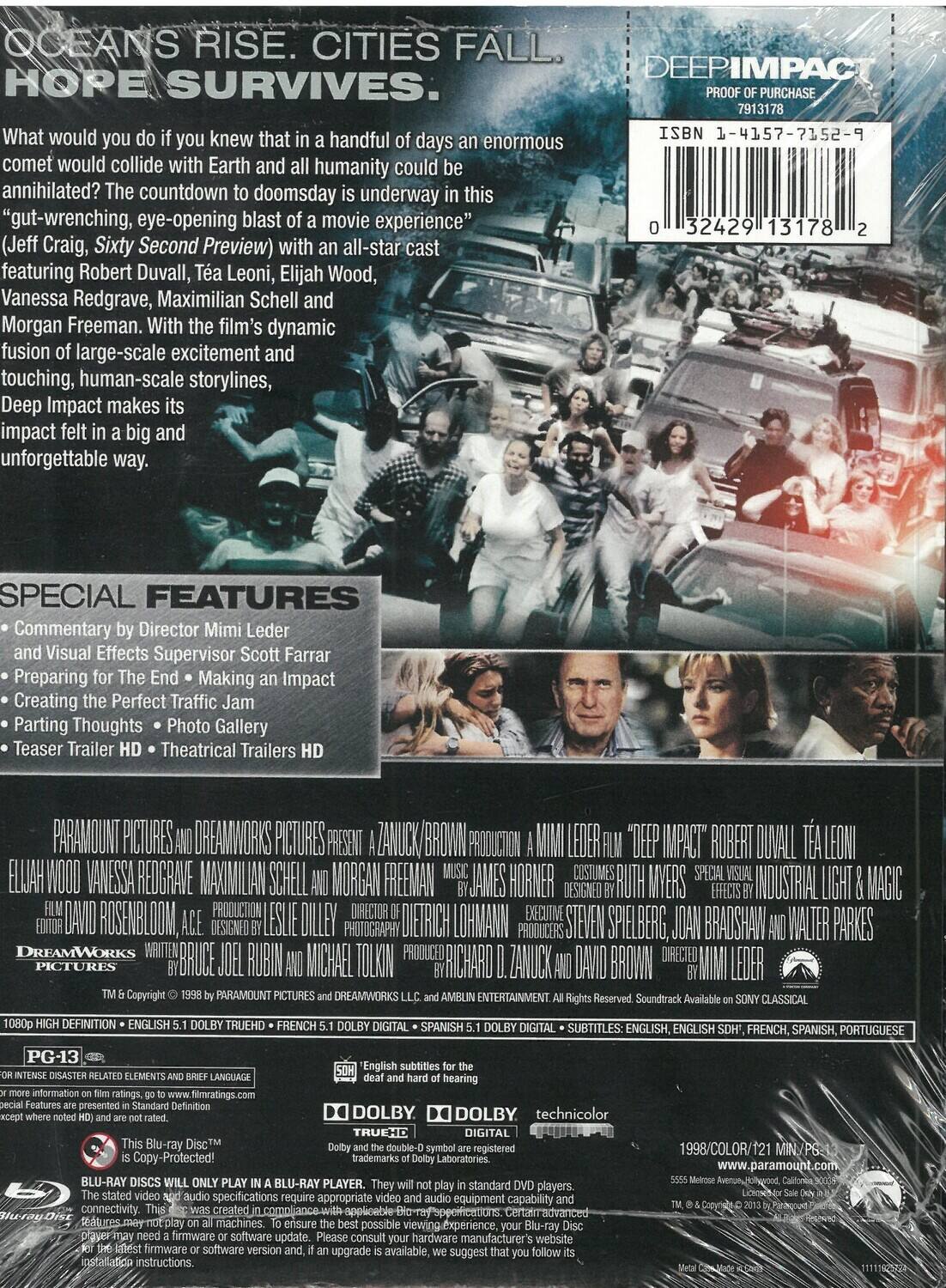 Alt View 1. Deep Impact (Steelbook)   - BLU-RAY.