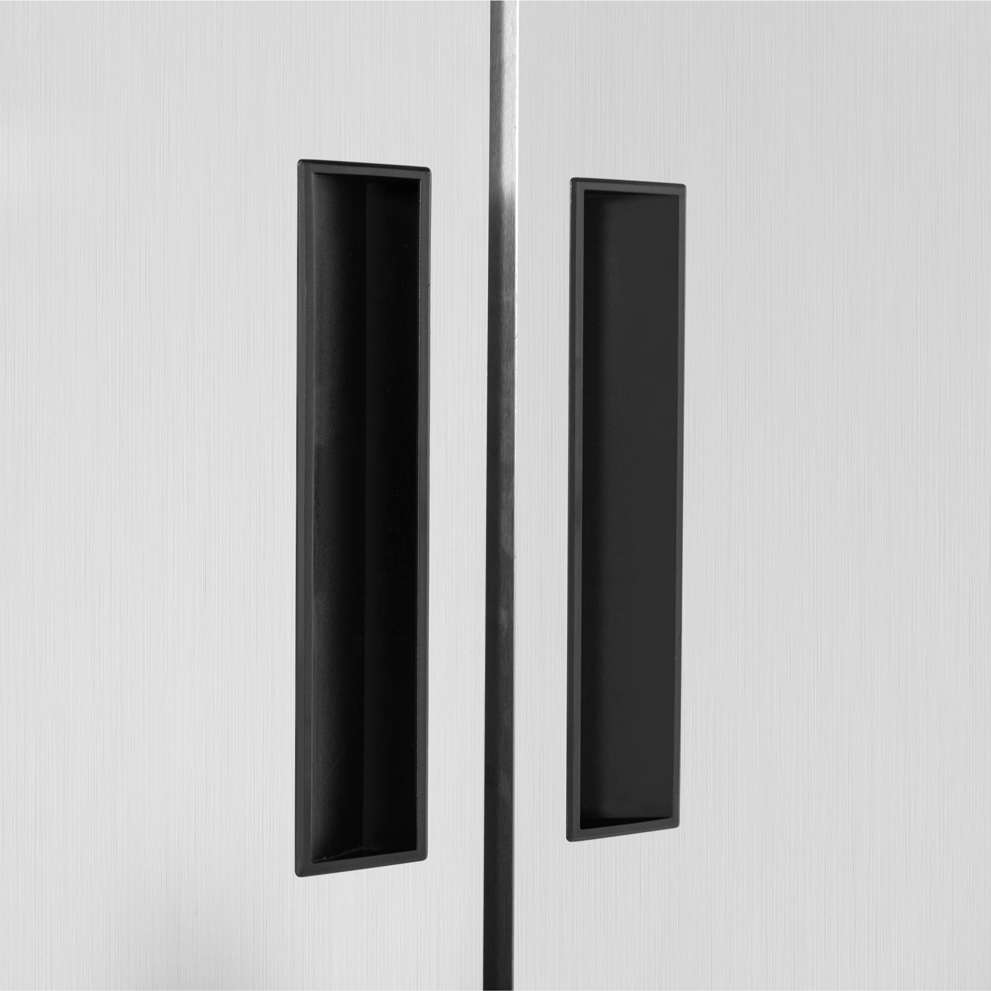 Alt View 6. Koolmore - 39 in. Commercial Stainless Steel 2-Door Reach-In Refrigerator, 35 cu. ft. RIR-2D-SS35C - Stainless-Steel.