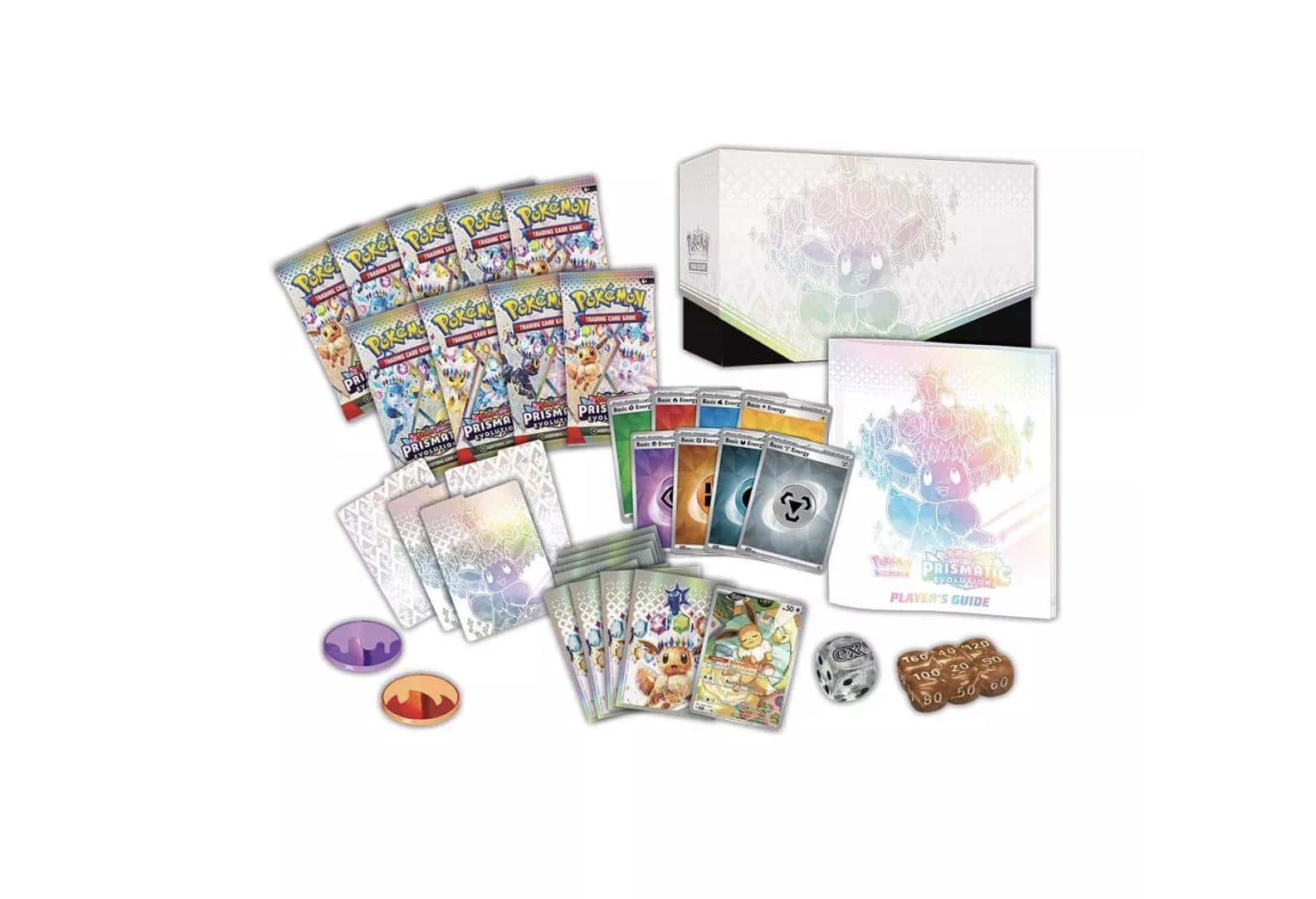 Pokémon TCG: Scarlet & Violet Prismatic Evolutions ET Box 2 Pack