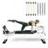 Front. Syedee - Syedee Foldable Pilates Equipment for Home Workouts,Balanced Body Pilates Reformer Machine for Home and Gym - White.