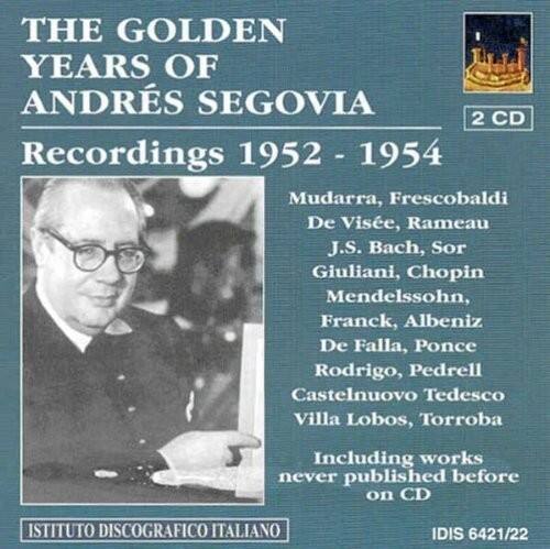 Albeniz / Bach - Golden Years of Andres   - COMPACT DISCS [CD]