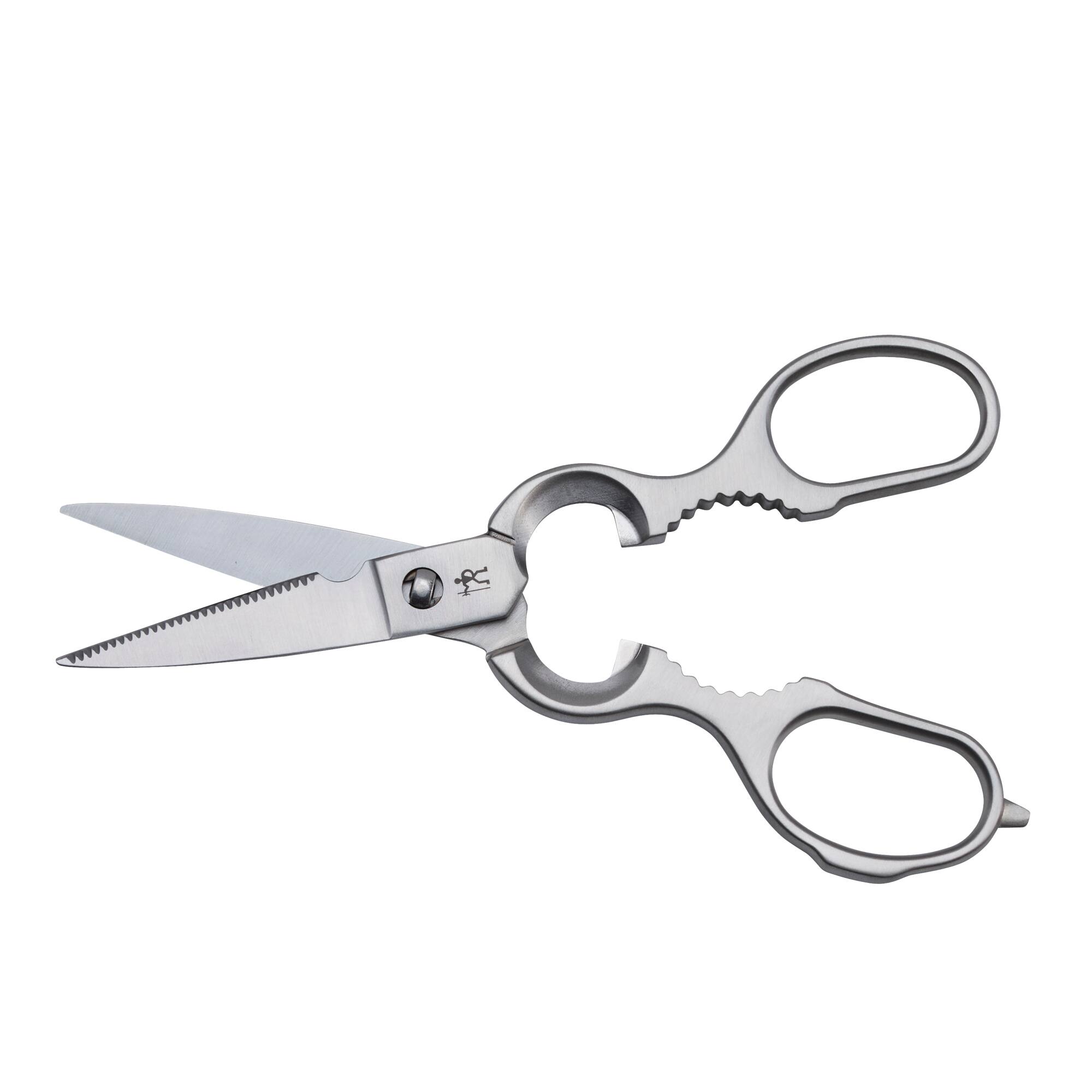 Alt View 1. Henckels - Henckels Heavy-Duty Take-Apart 8-in Stainless Kitchen Shears - Stainless Steel.