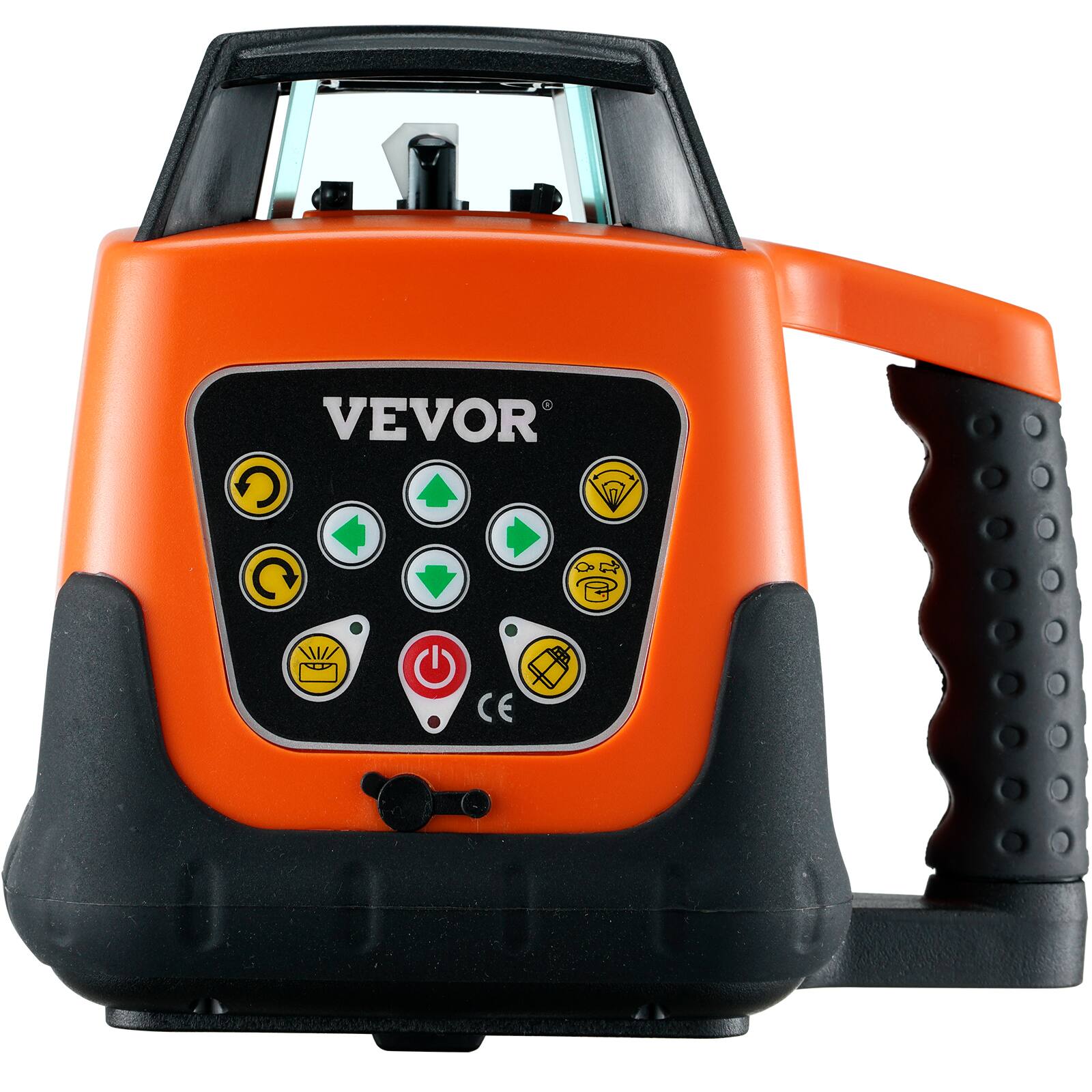 Alt View 5. VEVOR - Laser Level, 2000ft, 360 Degree Self Leveling Green Cross Line Laser, 5 Rotation Speeds & 4 Scanning Angles Adjustment - Orange + Black.