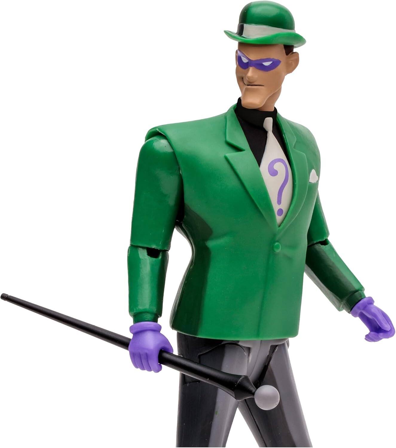 Alt View 3. McFarlane Toys - McFarlane Toys: DC Direct BTAS Build A Figure - The Riddler 6" Figure.