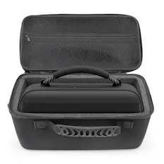 Front. CASEMATIX - Travel Case Fits Bose Soundlink Max Portable Bluetooth Speaker , Impact Resistant Carry Case With Shoulder Strap.