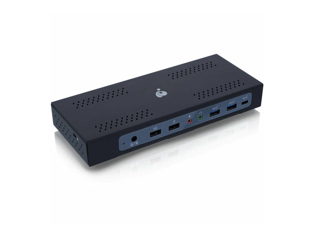 Alt View 5. IOGEAR - IOGEAR Dock Pro Duo USB-C Docking Station - GUD3CDHTAA.