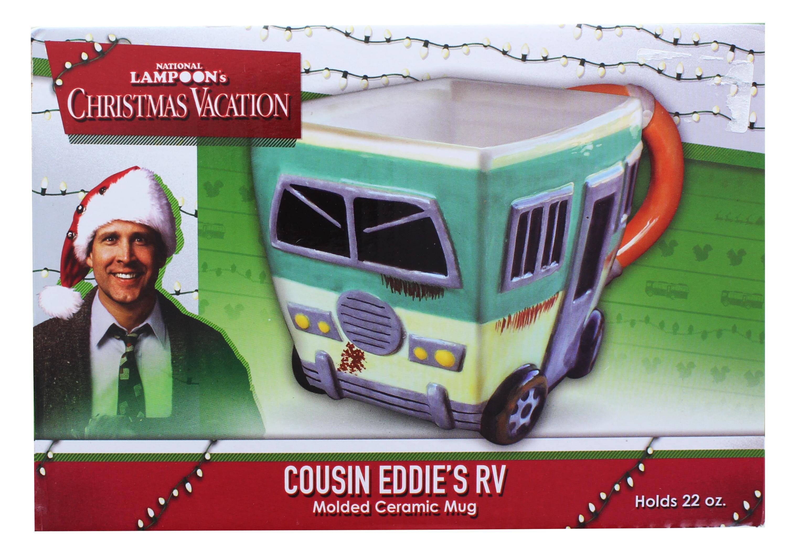 NATIONAL LAMPOON'S CHRISTMAS VACATION  
COUSIN EDDIE'S RV  
Molded Ceramic Mug  
Holds 22 oz.