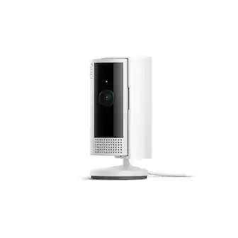 Front. Ring - Indoor Cam (2023 Release) Plug-In - White.