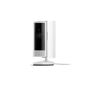 Front. Ring - Indoor Cam (2023 Release) Plug-In - White.