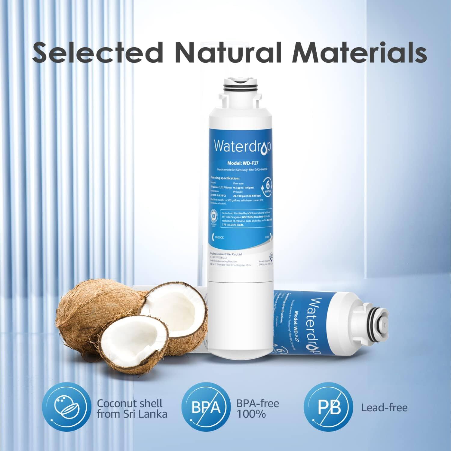 Selected Natural Materials

Waterdrop Model: WD-F27

Coconut shell from Sri Lanka

BPA-free

100% PB

Lead-free