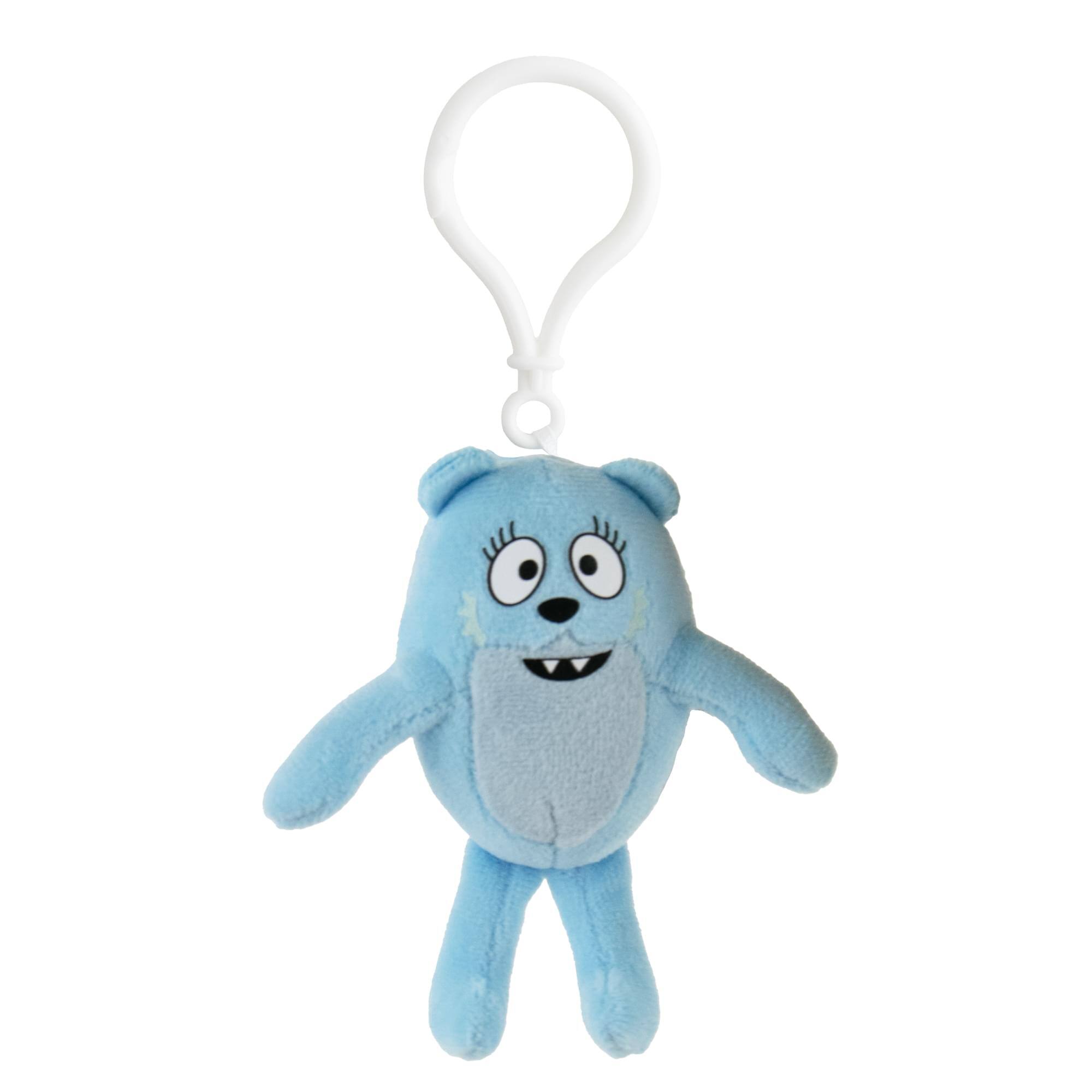 Super Impulse - World's Smallest Yo Gabba Gabba Plush Backpack Clip | Toodee - Blue