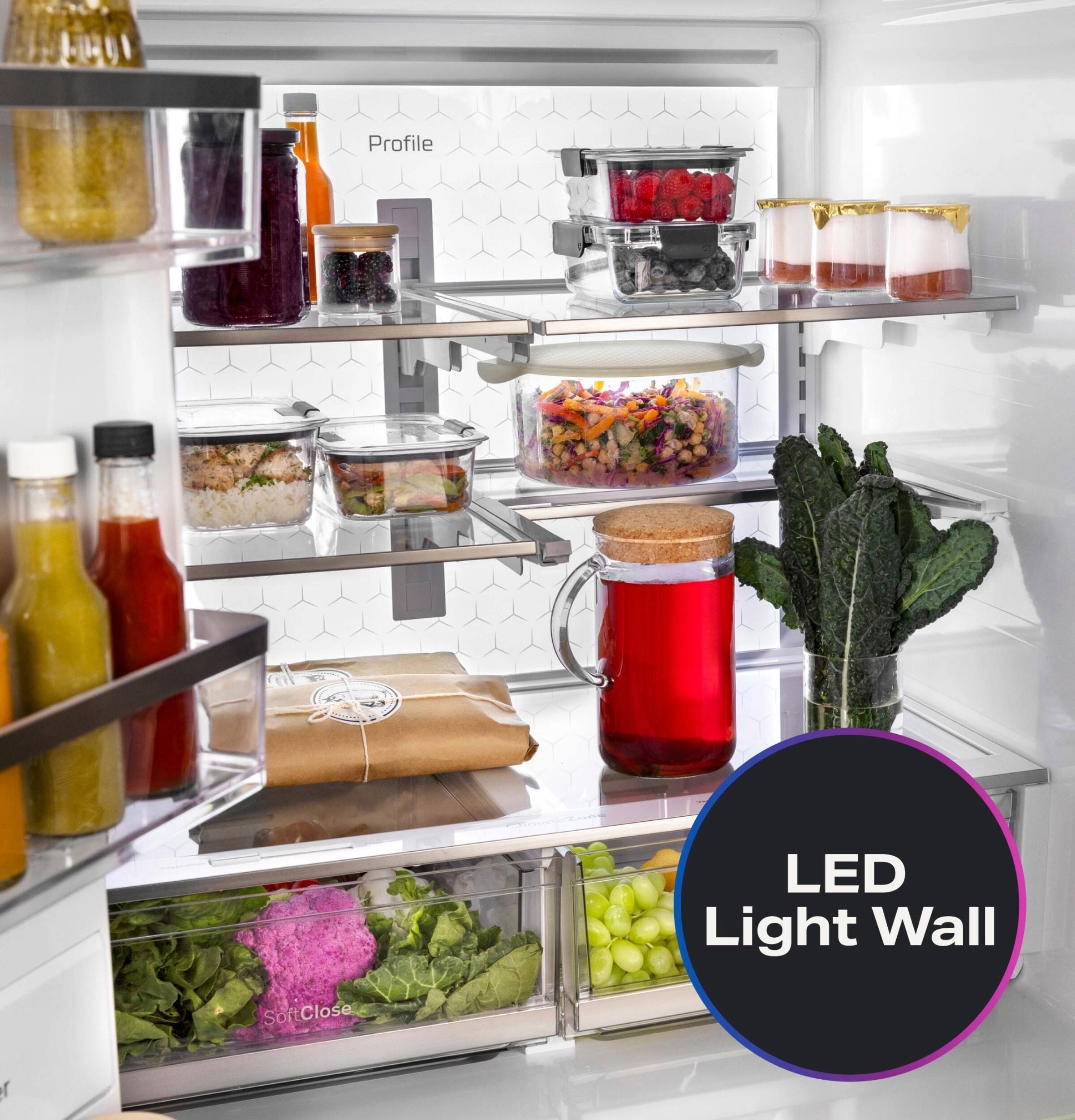 Profile LED Light Wall Soft Close