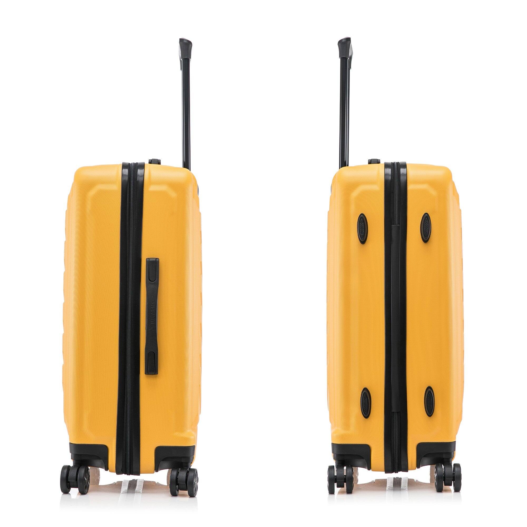 Alt View 5. US Army - FOX 24" Medium Suitcase - MUSTARD.