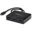 StarTech.com 3 Port USB C Multi Monitor Adapter, Type C to 3x ...