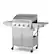 Alt View 18. Costway - 5-Burner Propane Gas BBQ Grill with Side Burner, Thermometer, Prep Table 50000 BTU - Silver.