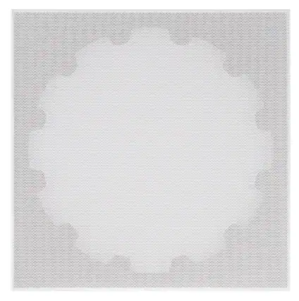 Front. Sonance - XPC-10WSQ-T - Visual Experience Extreme 10" Woofer X-Large Micro-Trim Square Adapter with Grille (Each) - Paintable White.