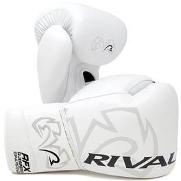 RIVAL - Boxing RFX-Guerrero SF-H Lace-Up Sparring Gloves - 20 oz. - White