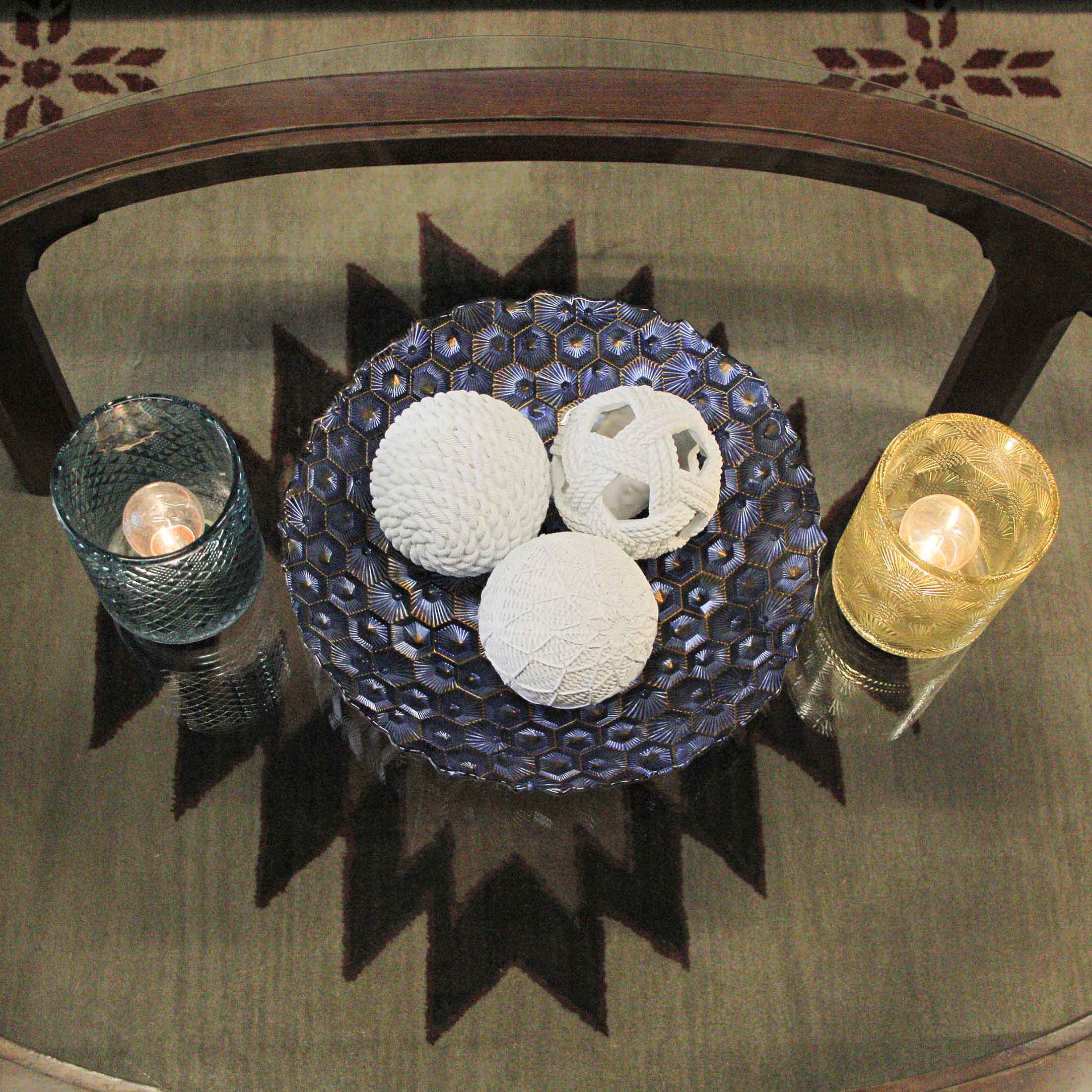 Alt View 4. Things2Die4 - White Orb Rope Balls – 4" Coastal Accent Orbs for Nautical-Inspired Home Decor - White.
