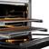 Alt View 11. ZLINE - 36 in. Wide 6 Burner Autograph Paramount Dual Fuel Range w/ DuoPro Cooktop & Black Door w/ Gold Accents (PSDRZ-BLM-36-G) - Stainless Steel with Black Matte Door.