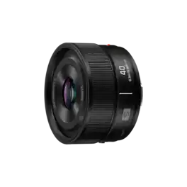 Panasonic - LUMIX S Series 40mm F2 Compact Prime L-Mount Camera Lens - WB - Black