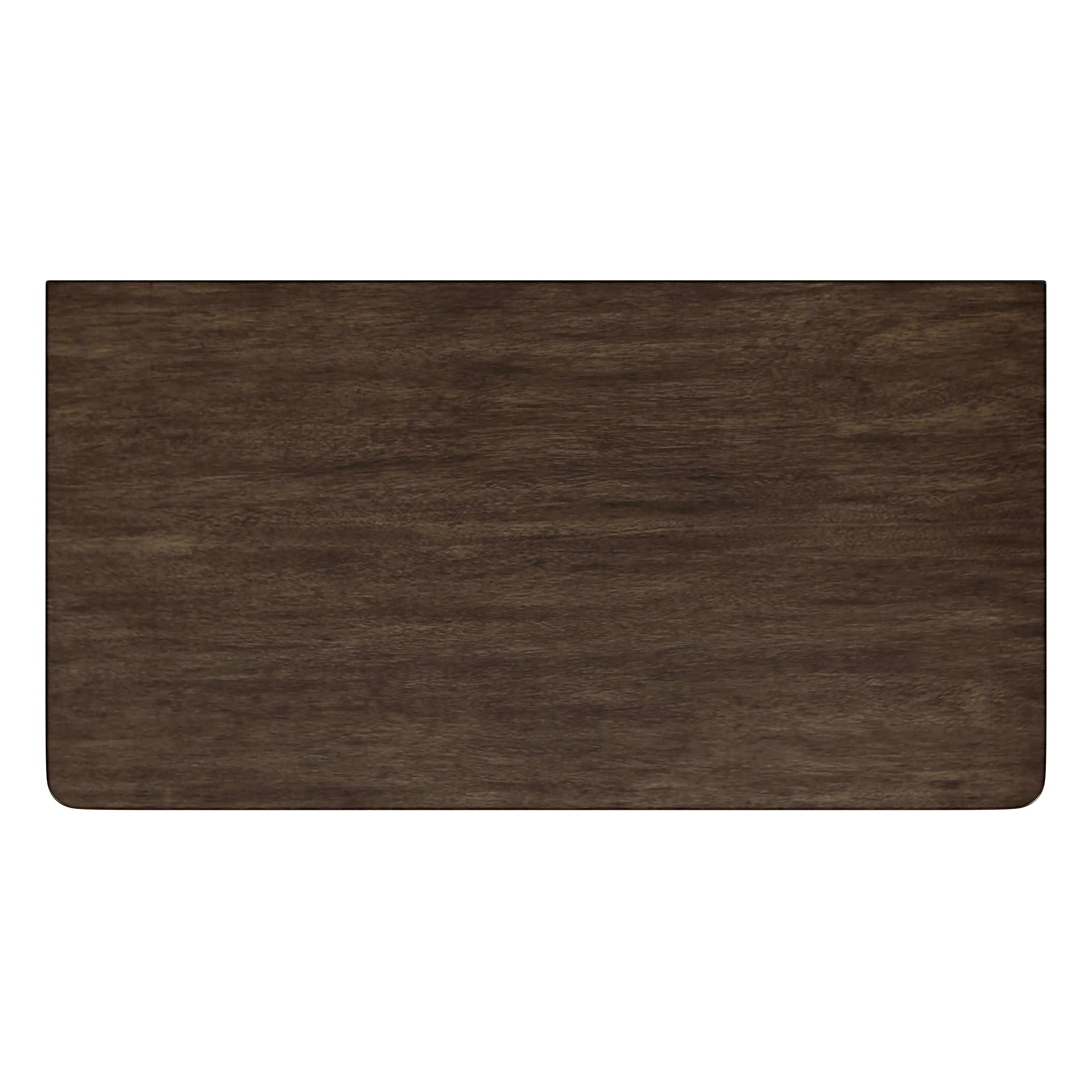 Alt View 6. Butler Specialty - Lennon 34 in. W Rectangular Wood 3 Drawer Rounded Leg Dresser - Brown.