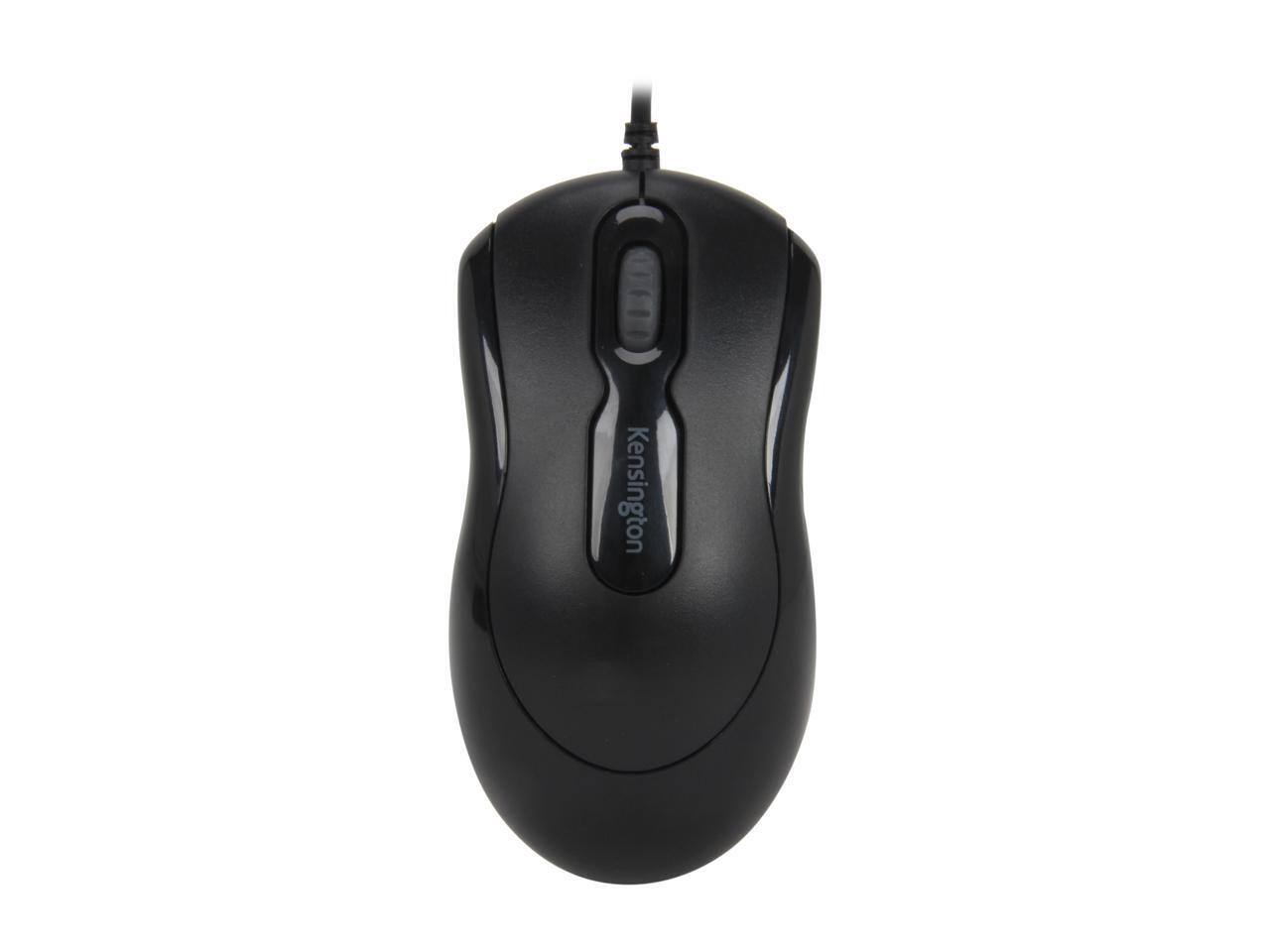 Alt View 3. Kensington - Kensington Keyboard & Mouse - USB, PS/2 Membrane Cable Keyboard - 104 Key - English (US) - Black - USB Cable Mouse, PS/2 - Black.