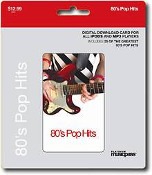 Front Large. SonyBMG - Platinum Musicpass '80s Pop Hits Digital Music Download Card.