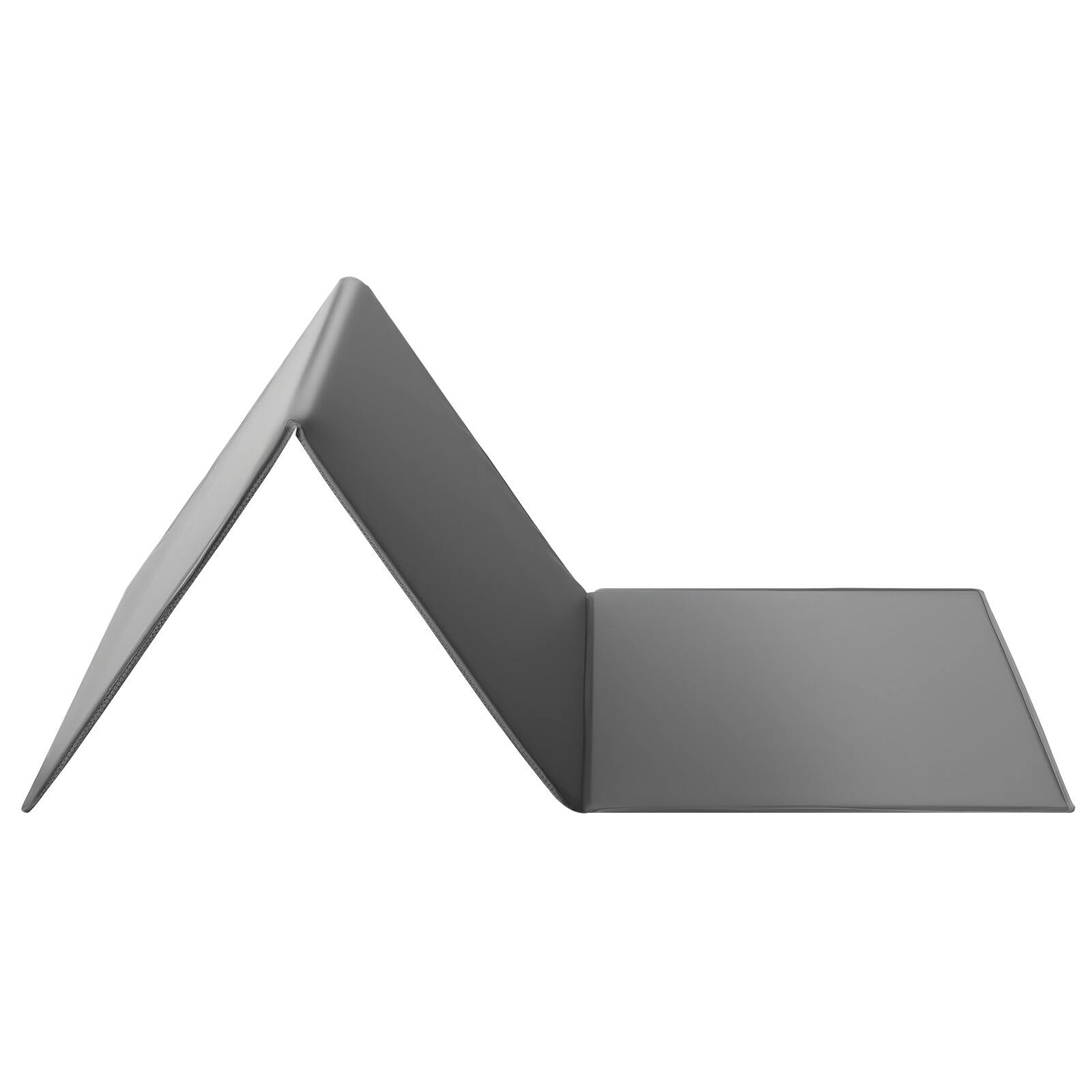 Alt View 5. VEVOR - Bunkie Board, Twin Size 75 x 37.8 in, Foldable Bed Board Under Mattress with Hook-and-Loop Straps, PP Core - Gray.