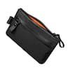 Front. ALPAKA - Zip Pouch RFID Wallet Pouch, Slim Card Holder for Cash/Cards/Coins, YKK AquaGuard Zippers - Black Ultradyne 100D.