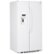 Alt View Zoom 14. GE - 25.4 Cu. Ft. Side-by-Side Refrigerator - White.