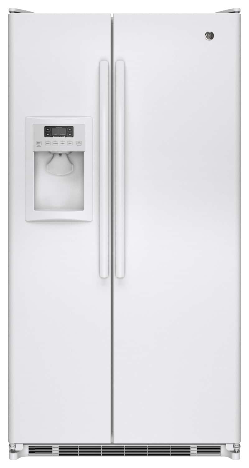 GE - 24.74 Cu. Ft. Side-by-Side Refrigerator-Front_Standard