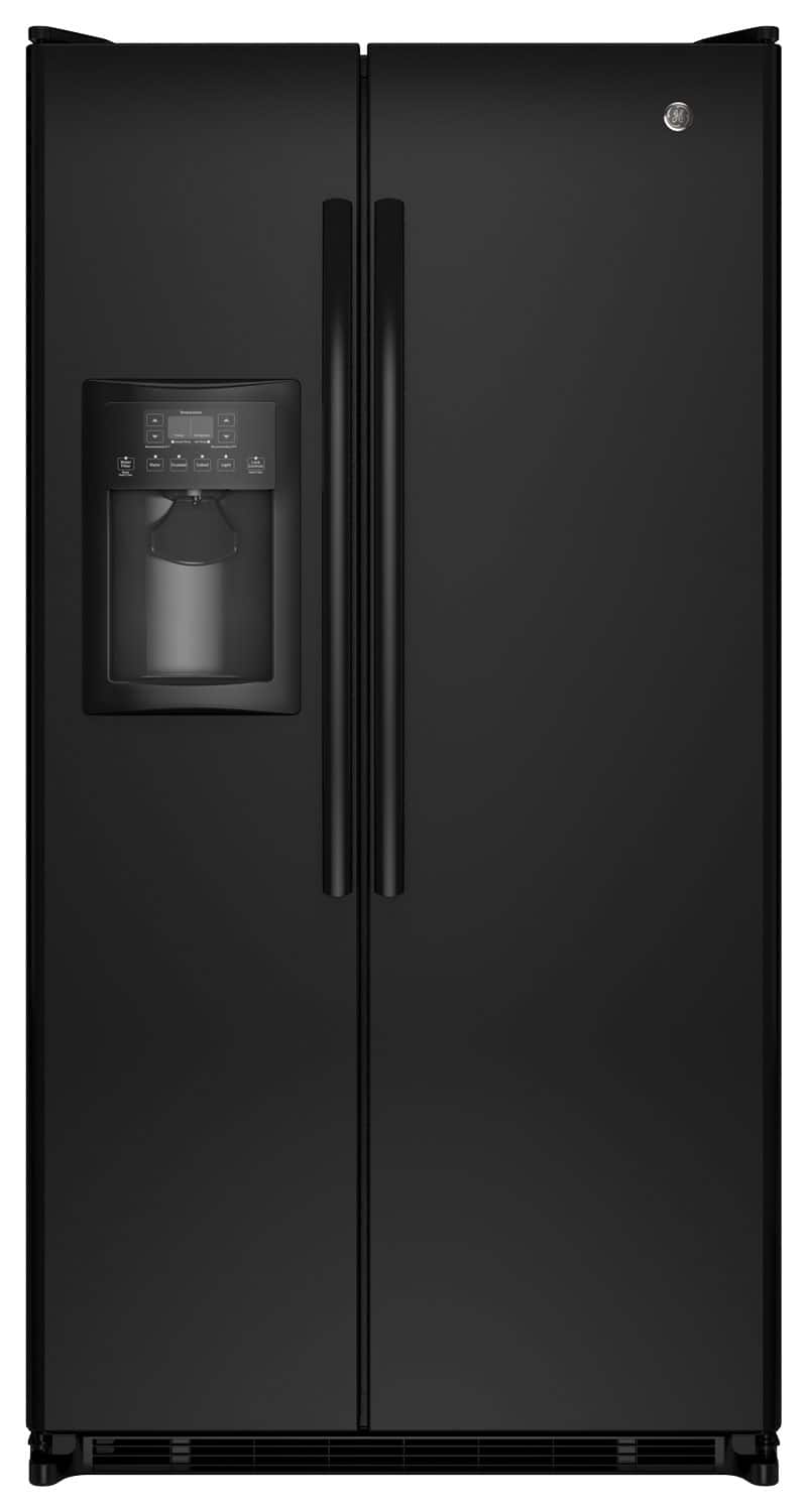 GE - 24.74 Cu. Ft. Side-by-Side Refrigerator-Front_Standard 