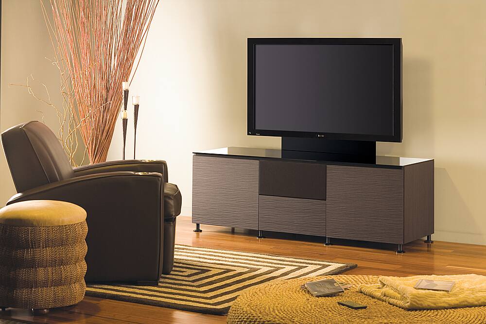 Alt View 3. Salamander Designs - Berlin AV Cabinet for Most TVs up to 65" - Wenge.