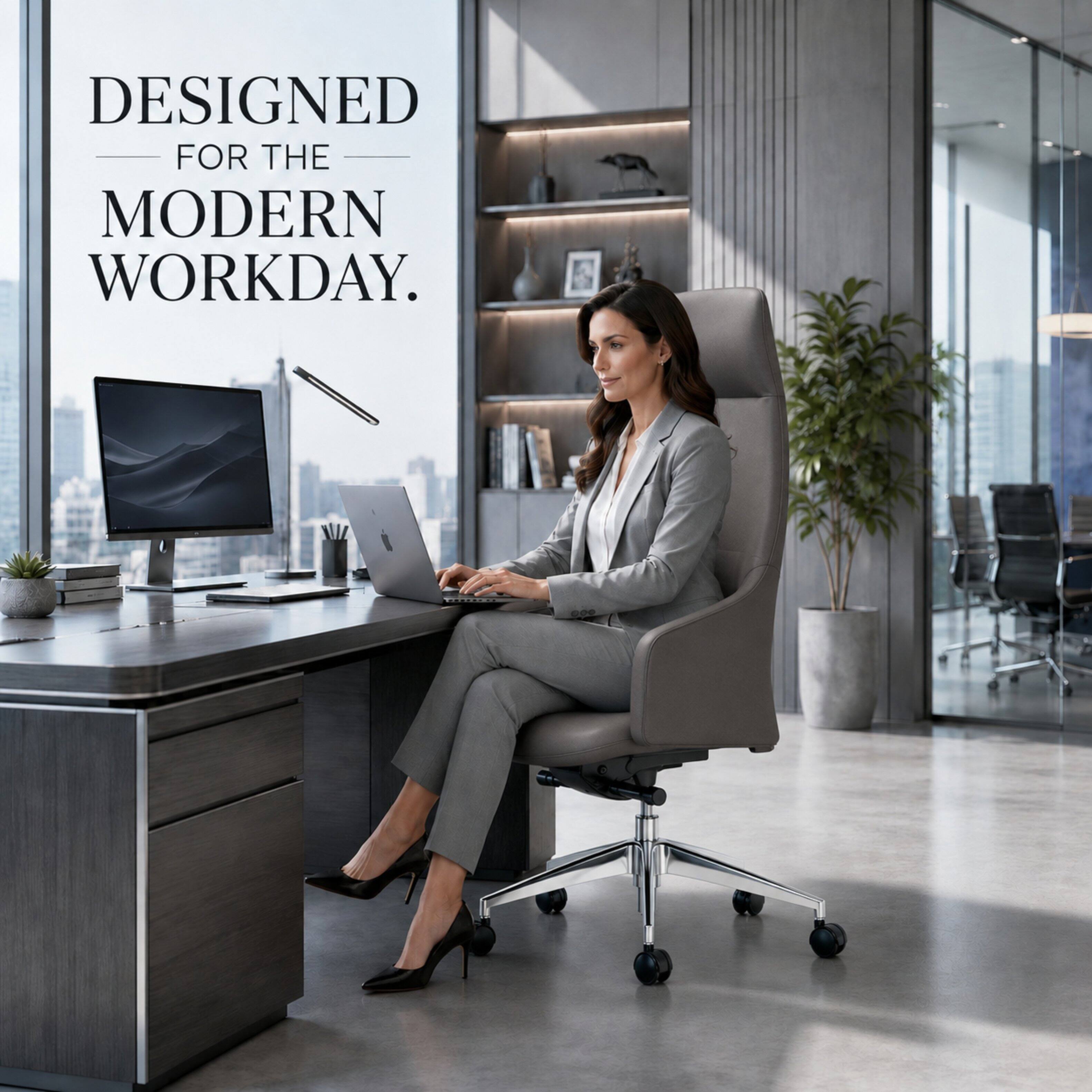 DESIGNED FOR THE MODERN WORKDAY.