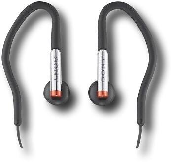 Front Standard. Sony - Stereo Earphone - Black.