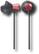 Front Standard. Sony - Stereo Style Earphone - Red.
