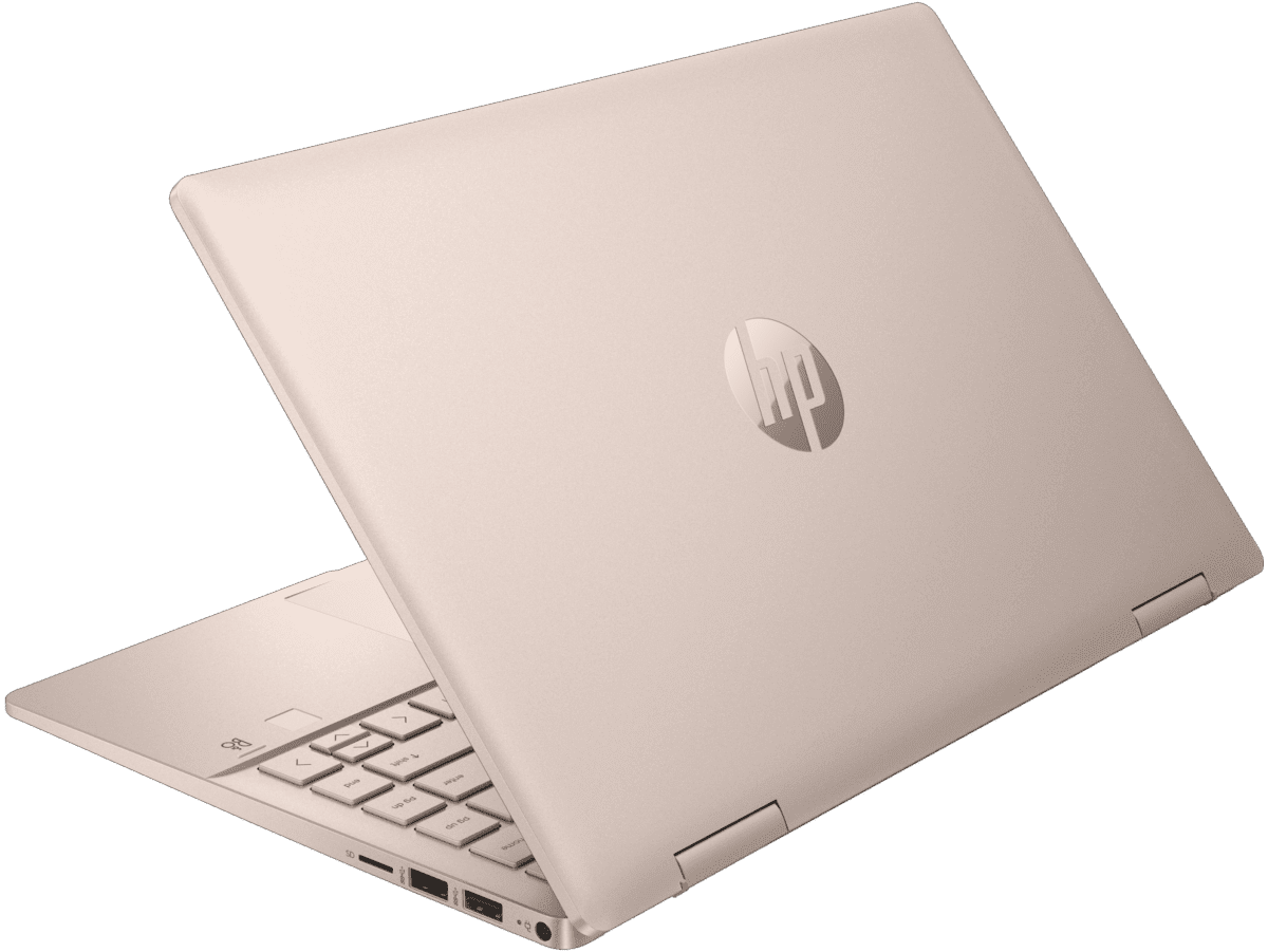 Alt View 3. HP - Pavilion X360 14T-EK200 14 Laptop Intel Core i5-120U 16GB 512GB SSD Windows 11 Home - Pink.